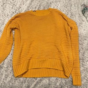 Mustard sweater